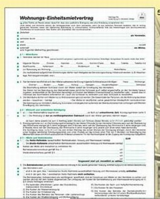 RNK-Verlag Reimer Nachf. Kuhn Premium Mietvertrag RNK 599 A4 Einheitsmietvertrag