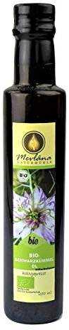 Mevlana Naturmühle Bio Schwarzkümmelöl 250ml ungefiltert aus eigener Mühle, frisch kaltgepresst,