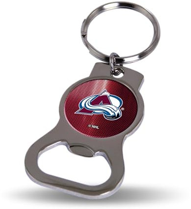 NHL Flaschenöffner Schlüssel Tag, Logo Color
