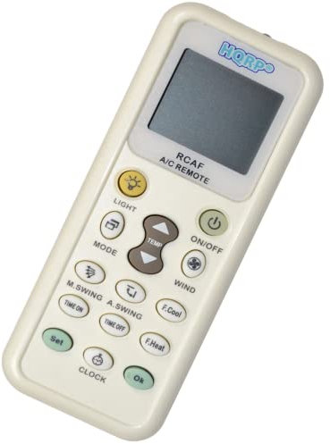 HQRP Télécommande de Climatiseur pour Frestech, Fujitsu, Galanz, Garrier, Geer Climatiseur Mural et d'autres