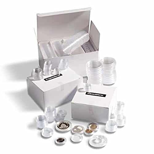 Leuchtturm 100 Capsules pour pièces de Monnaie diamètre intérieur 26 mm