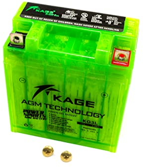 Batterie Green GEL KAGE YB3L-A YB3L-B für Cagiva Hon da Simson Yamaha