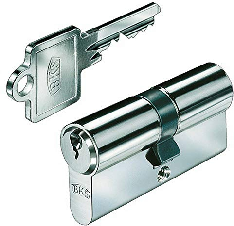 BKS Profilzylinder 88020002 N, eins. GF,BL 27/31 mm, mit 3 Schlüsseln