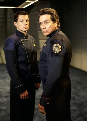 POSTERS Battlestar Galactica Lee & William Adama 28 cm x 43 cm