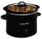 Crock-Pot 2-QT Round Manual Slow Cooker, Black