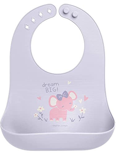 Stephen Joseph SJ1198 Silikon-Lätzchen, Elefant
