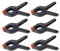 Dapetz ® 6 X Spring Clamp for Woodworking 160mm 6 Inch Extra Strong Spring Clips Clamps Jaw Opening for Photography Woodworking Balloon Arch Crafts Tarps