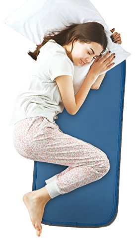 Cool Care Technologies Cooling Pad for Bed - Pressure Activated Gel Cooling Mattress Pad Provides Instant Cool Relief - Ideal for Fevers, Hot Flashes, Night Sweats - Place Cool Mat on Your Bed