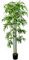 Decovego Bambou Plante Arbre Artificielle Artificiel Plastique 180cm avec Bois Véritable Domaine Interne