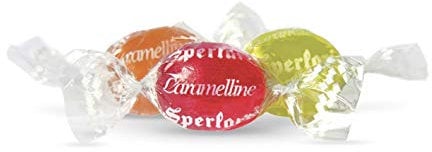Sperlari - Caramelline alla Frutta Assortite all'Aroma di Albicocca, Arancia, Amarena - Sacchetto da 1 kg