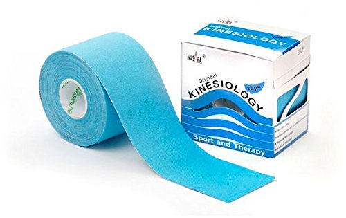 Nasara® Original Kinesiology Tape Sport Tape 2 Rollen in Einer Packung, blau