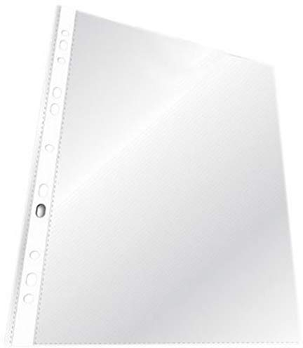 Durable 265919 Prospekthüllen (DIN A4 Economy-Ausführung 0,035 mm) 100 Stück transparent