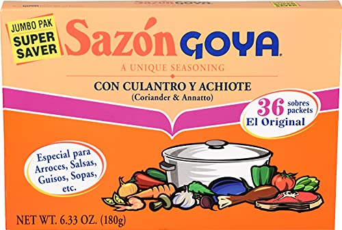 Goya Sazon Culantro Jumbo, 6.3 Ounces