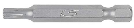 KS Tools 911.2726 1/4 Punta para tornillos Torx, 50mm, T10, paquete de 5