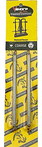 Warthog V-Sharp Classic I Stones - Replacement Hones for Professional Knife Sharpener System - Set of Replacement Hones for Classic I Sharpener