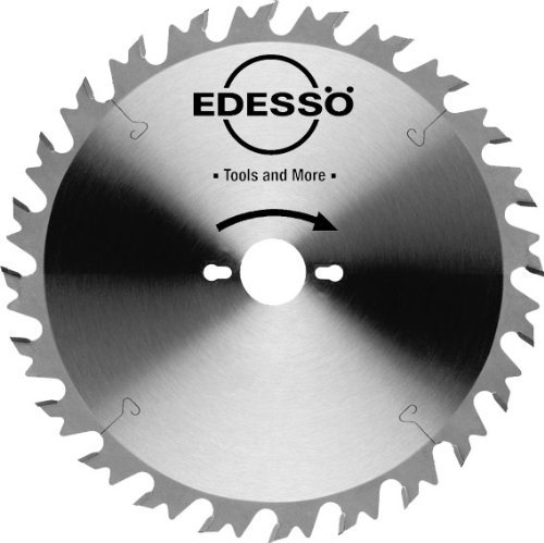 Edessö 32040030 HM-Kreissägeblatt Präzision-Zuschnitt 2 Knl HW, Z=36 Lwz, 400 x 3,5/2,5 x 30 mm, Silber