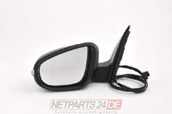 Johns, Außenspiegel Spiegel passend für VW Golf VI 5K1 AJ5 517 10/08-11/13 LI grundiert