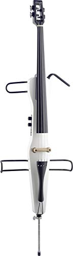 STAGG ECL 4/4 WH Cello Weiss mit Tasche