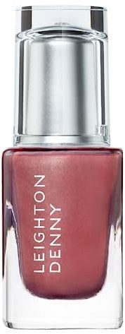 LEIGHTON DENNY Bronzed Babe Nail Polish, High Performance Nail Colour, Brown Nail Varnish 12ml