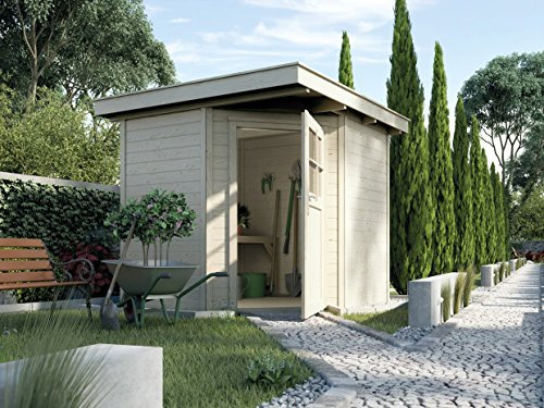 weka Gartenhaus 229 Gr.1, natur, 21 mm