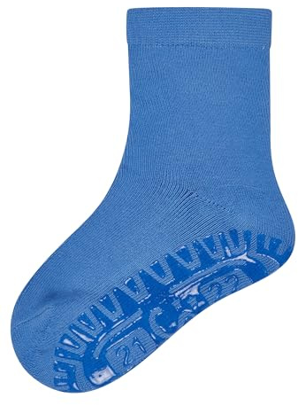 Sterntaler Fliesen Flitzer SOFT uni – Baby- und Kinder Fliesen Flitzer Soft uni, mit Innenfrottee, durchbrochene Anti-Rutsch-Sohle, luftdurchlässig, angenehmes Fußklima