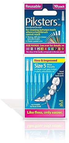 Piksters, Bürsten für die Zahnzwischenräume, Größe 00