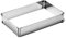 APS 00042 Backform 19 x 28 - 34 x 54cm, H: 5cm, aus flexiblem Edelstahl, stufenlos verstellbar