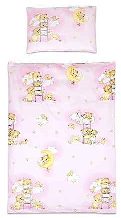 2-teiliges Baby Kinder Bettbezug 135 x 100 cm mit Kopfkissenbezug - Muster 5