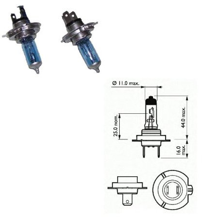 SCT Germany 202136BM10 Glühbirne H7 12V/55W Xenon White