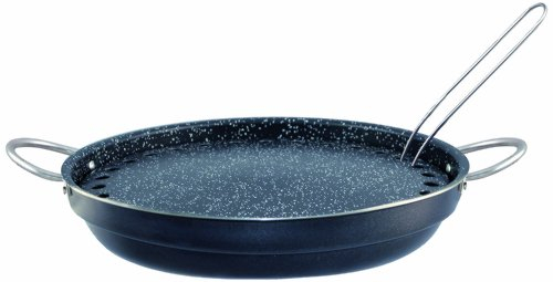 Silex Italia Piastra Grill Chef Zero Fumo, Alluminio, Nero, 32 cm, 3 unità
