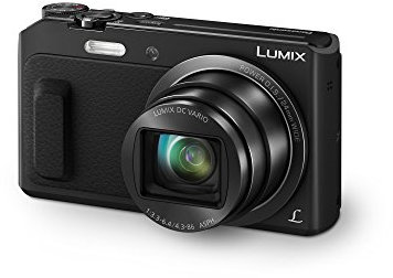 Panasonic Lumix Appareil Photo Compact Zoom Puissant DMCTZ57EFK (Capteur 16MP, Zoom Lumix 20x F3.36.4, Ecran Inclinable, Vidéo Full HD, Modes Selfies, Stabilisé) Noir â€“ Version Française