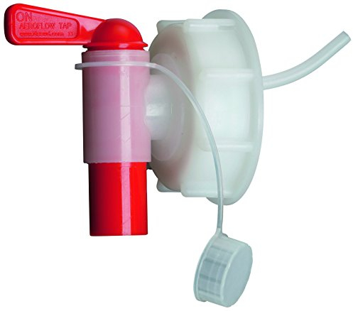 UNIVERSEL - Robinet À Essence Pour Bidon ASPEN Capacité 25 L - Ravitailement Carburant - Avec Capuchon De Protection - Plastique