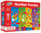 Galt Number Puzzles - Fun, Colourful Early Learning Jigsaw Puzzles - Set of 10 Three Piece Numbers Puzzles for Kids Age 3+ - Develop Number Recognition and Counting Skills