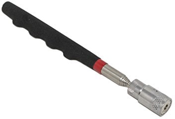 Hilka 11906032 32-Inch Telescopic Magnetic Pick Up Tool with LED Light
