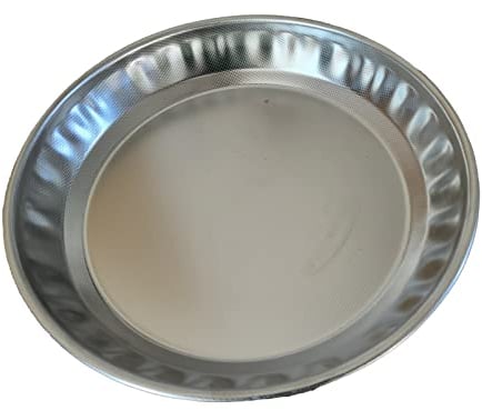 Steel Pan SP12051, Moule à tarte, Tourtière 24 cm, Fond nid d'abeilles anti-adhésif, Tout Inox