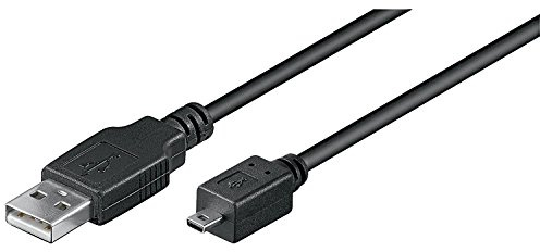 Goobay 93972 USB 2.0 Hi-Speed Kabel, Schwarz, USB 2.0-Stecker (Typ A)
