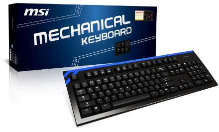 MSI CK Series US USB 2.0/PS2 Mechanical Keyboard