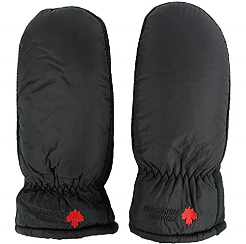 Dynamic Outwear Outdoor-Faust-Handschuhe, schwarz, Fäustling Handschuh Fausthandschuh Skihandschuh Snowboardhandschuhe (Größe: L)