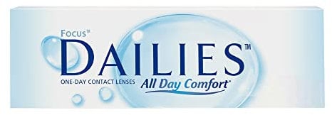 Focus Dailies All Day Comfort Tageslinsen weich | 30 Stück | BC 8.6 mm | DIA 13.8 mm | +03.75 Dioptrien