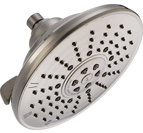 Delta Faucet 3-Spray Touch-Clean Shower Head, Stainless 52680-SS