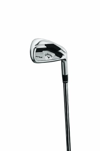 Callaway Golf Herren Apex Golfschläger-Set (8 Stück insgesamt Schläger: 4-PW, SW, Linkshänder, Stahl, Regular Flex)