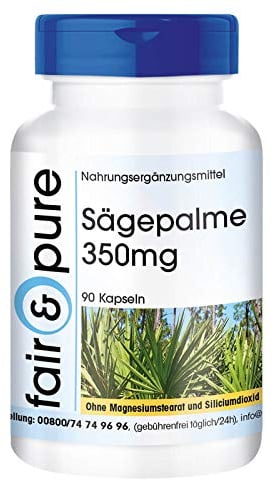 Fair & Pure® - Palmier nain 350 mg - végan - 90 gélules pendant 3 mois