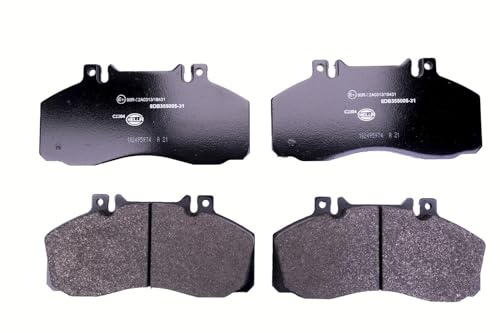 HELLA 8DB 355 005-311 Brake pad set - prepared for wear indicator - C2004