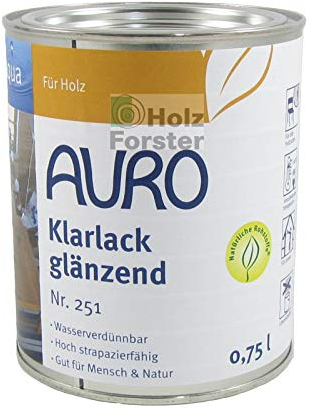 AURO Klarlack glänzend Nr. 251 - 0,75 L