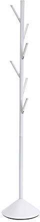 Balvi - Porte-Manteaux Autumn sur Pied en métal de Couleur Blanc. Hauteur: 174cm. pour accrocher Tout