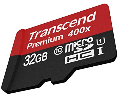 Transcend TS32GUSDCU1 Class 10 Premium microSDHC 32GB Speicherkarte UHS-I