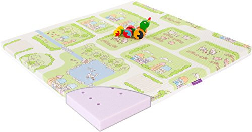 Träumeland T070471 Laufgitter Play und Air passend, 75 x 100 cm, mehrfarbig