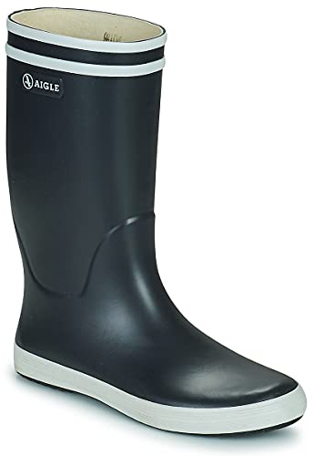Aigle Unisex Kinder Lolly Pop Gummistiefel, Blau Marine Blanc, 38 EU