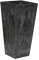 Novelty ArtStone Ella Pot de Fleurs Haut Noir 34 cm