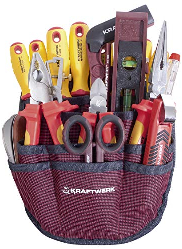 KRAFTWERK 3996ET - Bolsa cinturon herramientas electicista